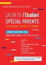 Logo Participez au Salon de l’Etudiant Spécial Parents le 8 octobre 2016