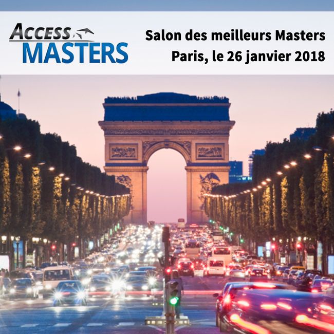 Logo Salon des meilleurs Masters- Paris, vendredi 26 janvier 2018