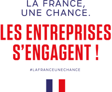 Logo La France, une chance, les entreprises s’engagent : Comment engager la votre grâce à JobIRL ?