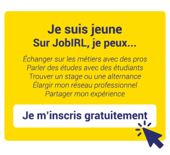 s'inscrire sur JobIRL le 1er réseau d'orientation