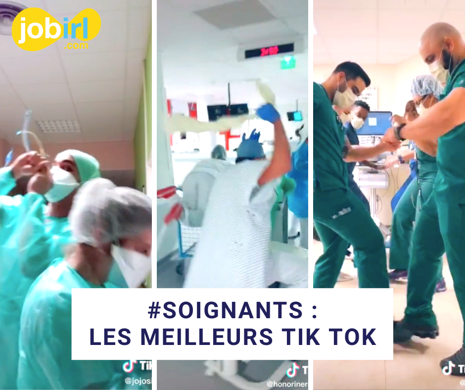 Logo Les meilleurs Tik Tok des soignants : quand ils relâchent la pression !