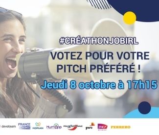 Logo Métiers d’avenir : 9 idées pitchées par des jeunes pour les jeunes, votez pour la meilleure !