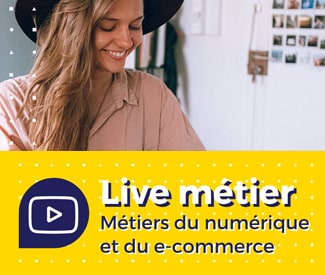 Logo Métiers du numérique : live vidéo
