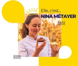 Logo 24h avec … Nina Métayer, élue deux fois Pâtissière de l’année