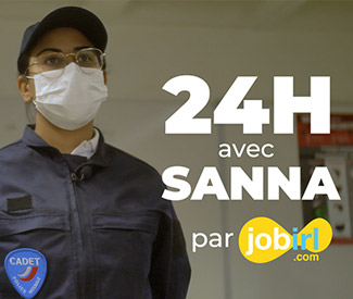 Logo Devenir Cadet de la République : 24h avec Sanna