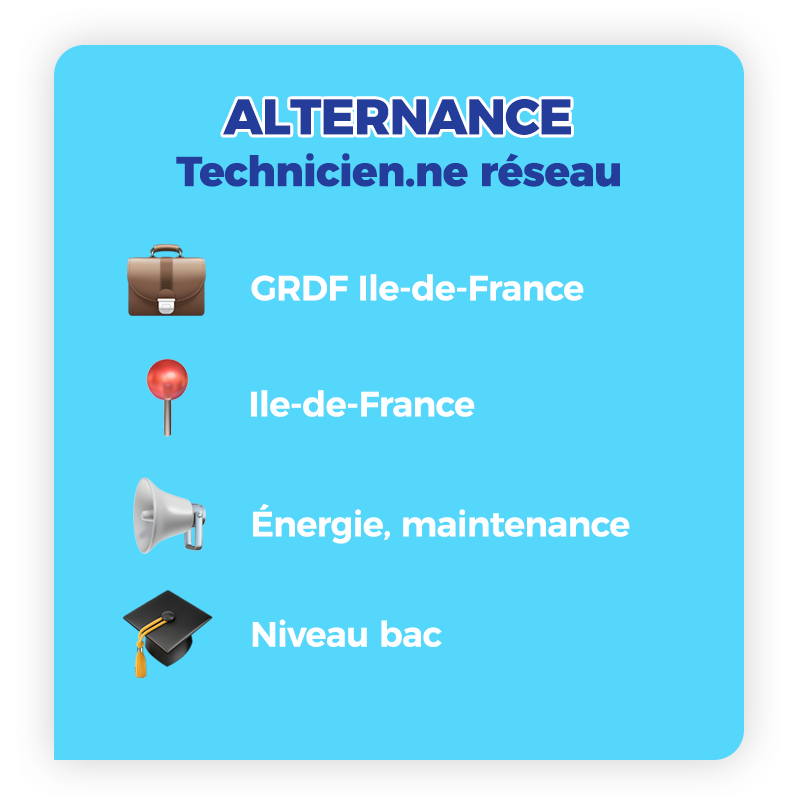 offre alternance GRDF