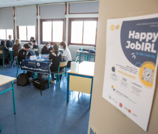 Logo Happy JobIRL – Les lycéens rencontrent des pros au Lycée Marcelin Berthelot à Toulouse