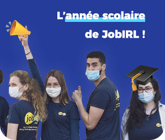 Logo Chiffres clés, programmes inédits… Découvrez l’année 2020-2021 de JobIRL !