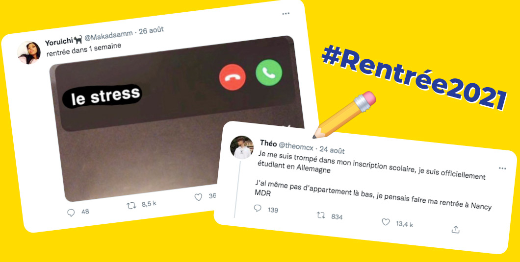 top tweets rentrée 2021