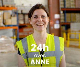 Logo Métier de manager logistique : 24h avec Anne