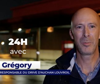 Logo Responsable de Drive : 24heures avec Grégory