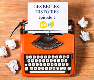 Logo Belles histoires JobIRL épisode 1 : « Trouver sa voie » avec Valery