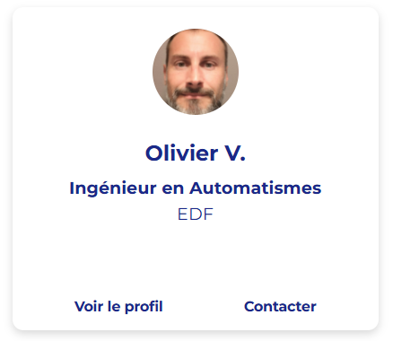 profil pro ingénieur automatisme edf