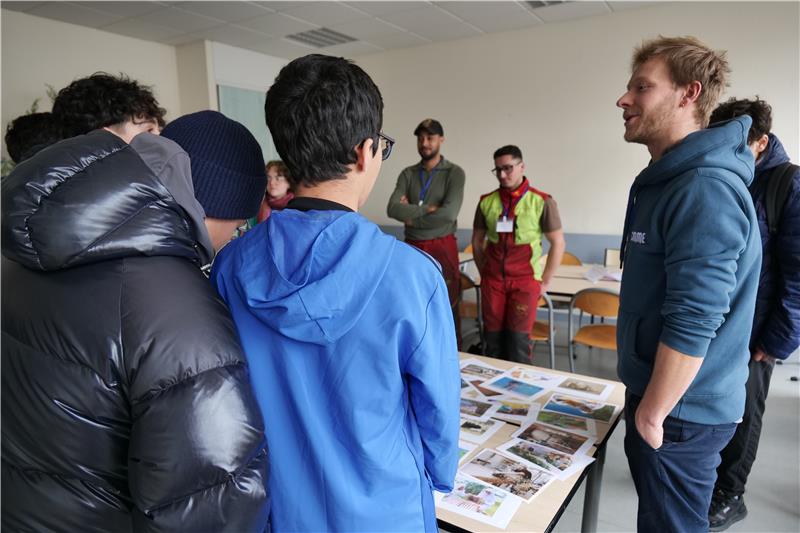 forum des métiers dans un college