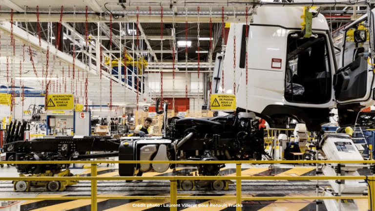usine renault trucks camion