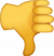 Thumbs Down Emoji [Free Download IOS Emojis]