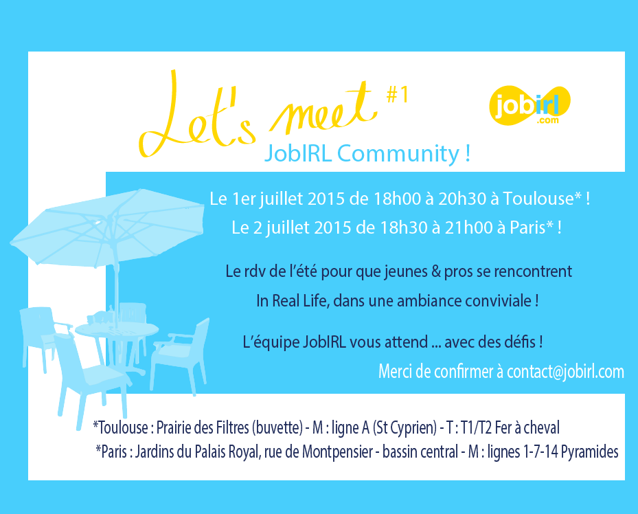 let's meet jobirl community